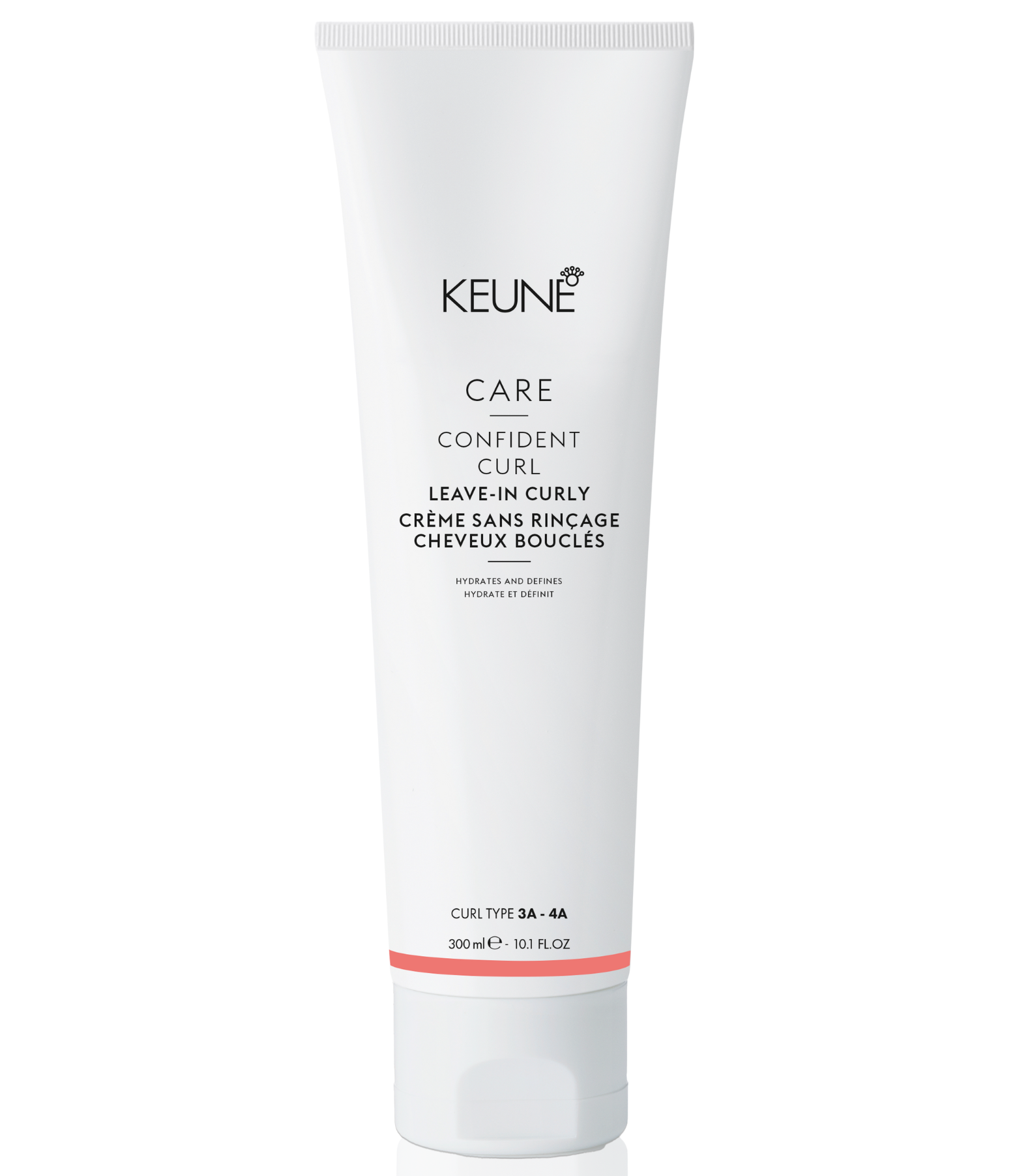 CARE Confident Curl Leave-in Curly is ultra-rich curl cream provides elasticity for your coarse curls. Discover the best hair care products for curly hair on keune.ch.