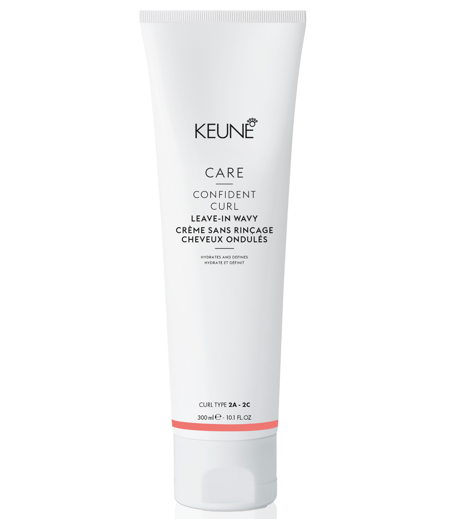 CARE Confident Curl Leave-in Wavy is s lightweight leave-in curl crem will redefine your waves, reducing frizz and providing a light hold. Top curly hair products on keune.ch.