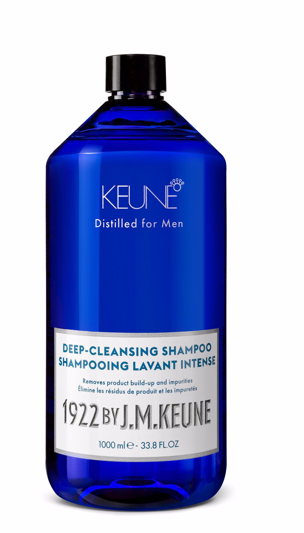 The Deep-Cleansing Shampoo for men cleanses intensively and moisturizes. Creatine and bamboo extract strengthen, ideal for oily hair. Available on Keune.ch.