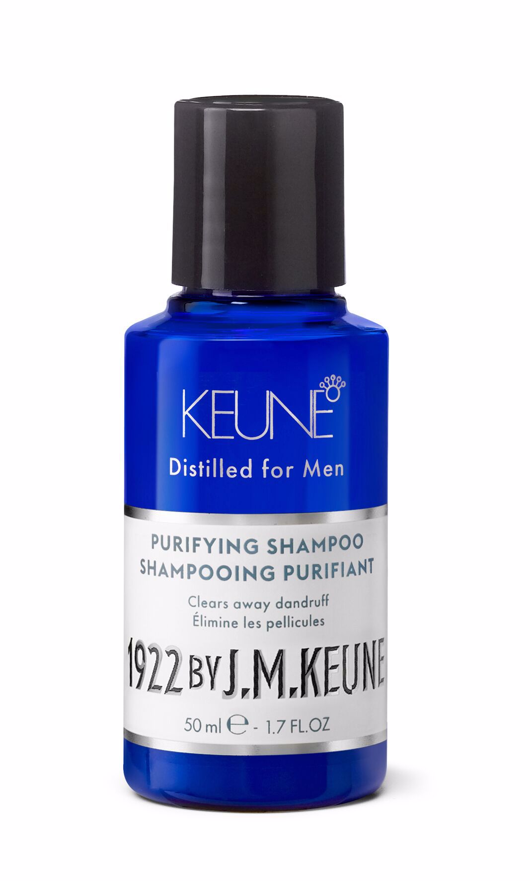 Le Shampooing Purifiant 1922 est la solution contre les cheveux gras chez les hommes. Sans pellicules grâce au pyrithione de zinc, il renforce avec de la créatine. En savoir plus sur keune.ch.