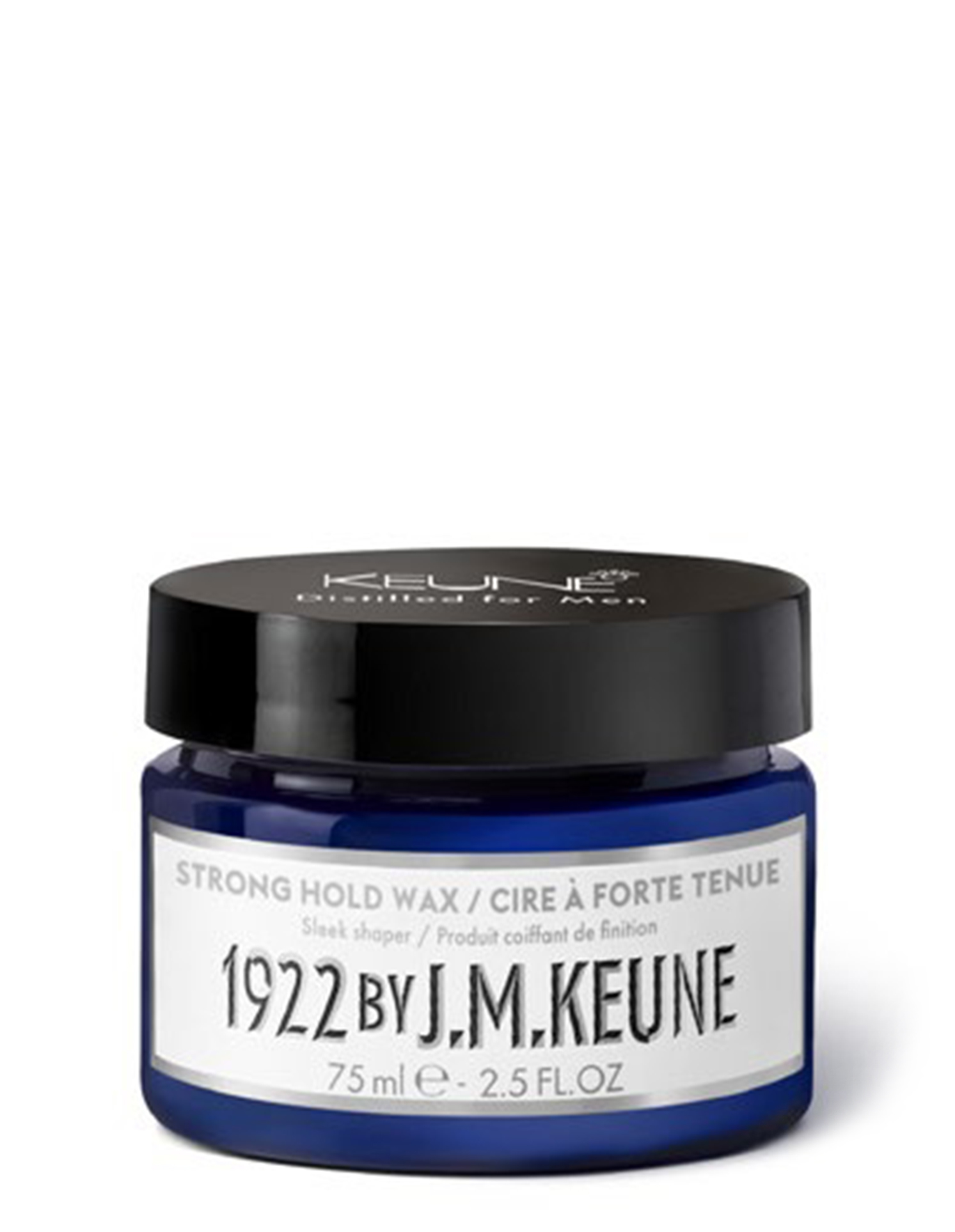 1922 MATTE MEASURE: The ultimate hair product for men. Provides strong hold and perfect shine. Perfumed with our classic scent and enriched with creatine. Discover it on keune.ch.
