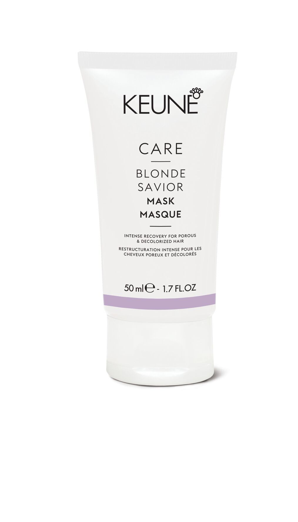 Designed for damaged, bleached hair, the BLONDE SAVIOR MASK is an intensive hair treatment infused with glycolic acid and creatine. Hair mask minimizes hair breakage.