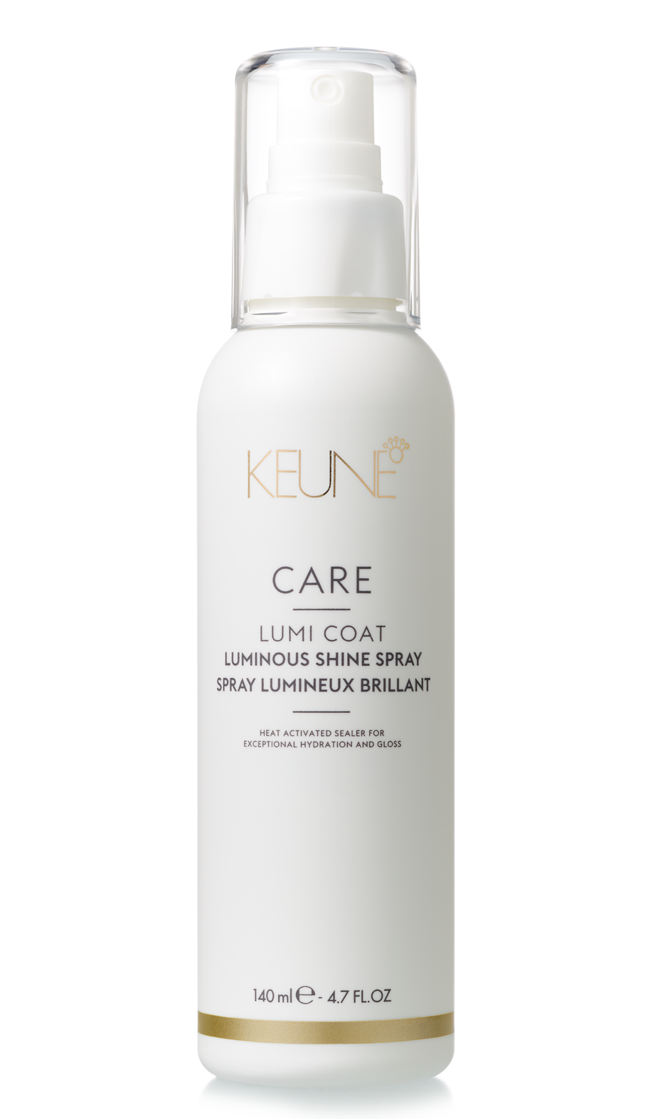 Discover the Care Lumi Coat Spray on keune.ch to give your hair a silky shine and light moisture. This conditioner leave-in also provides effective heat protectant for your hair.