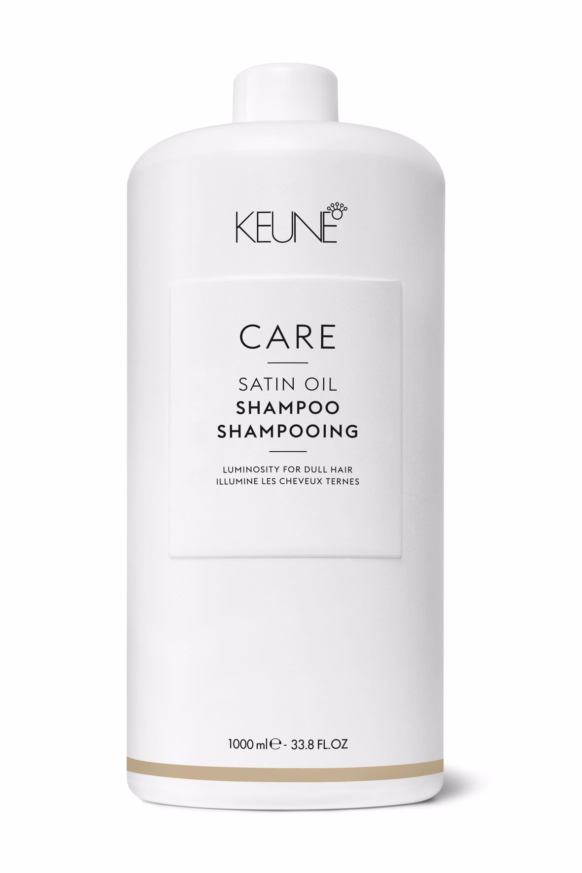 Satin Oil Shampoo is the ideal hairproduct for dry, dull hair. Thanks to its innovative, lightweight formula, your hair will shine with a fresh, healthy, and glossy appearance. Keune.ch.