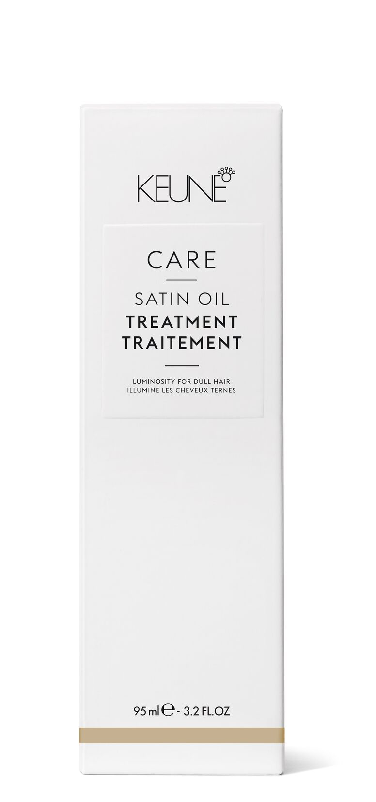 Discover CARE SATIN OIL TREATMENT, the ideal hair care product for all hair types. With anti-frizz effect, easy to apply, and non-greasy. Nourishes split ends. Order hair oil on keune.ch.
