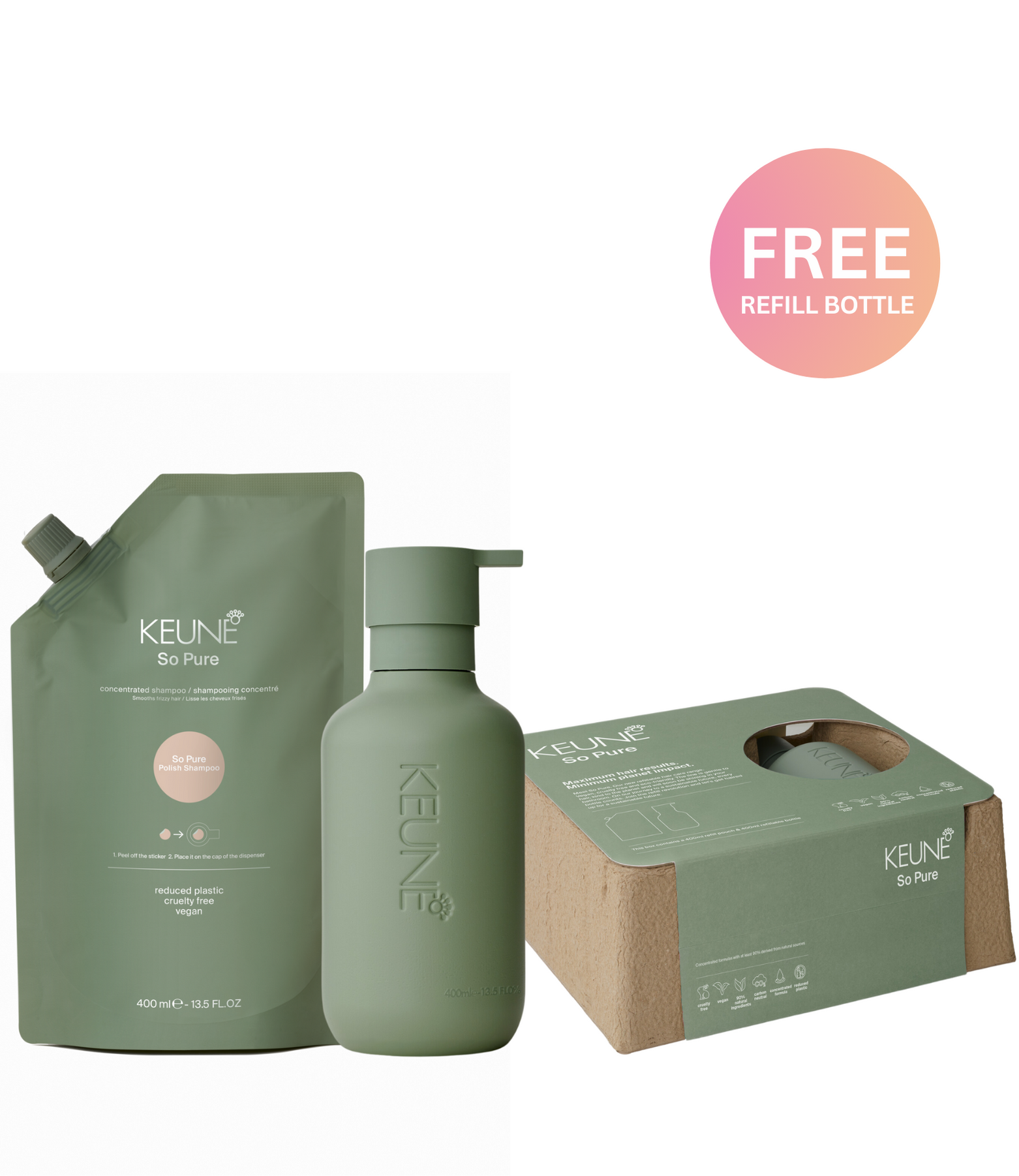 Natural Hair Care: So Pure Polish Shampoo, Sulfate-Free