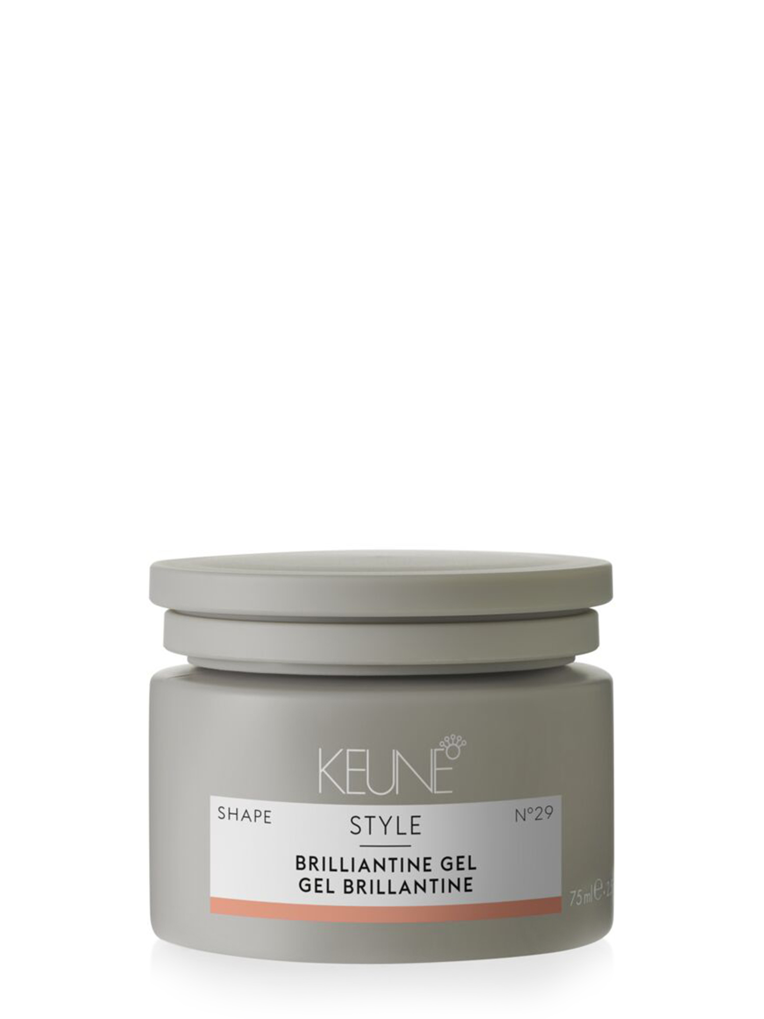 STYLE BRILLIANTINE GEL: Styling gel pomade for glossy hair and wet-look effects. An ideal hair product for braided hair. Discover it now on keune.ch!