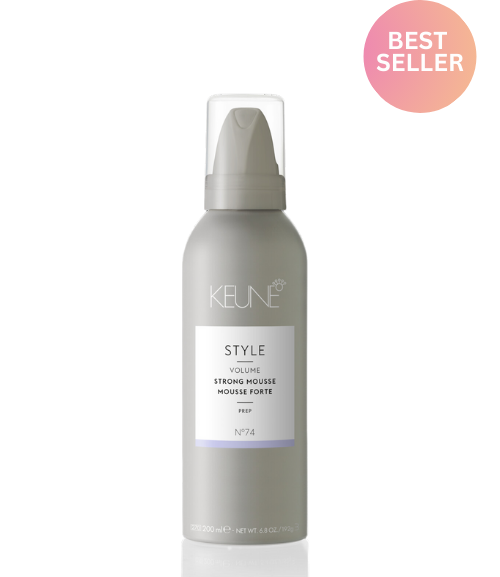 Get STYLE STRONG MOUSSE for outstanding hair styling and more volume on keune.ch. This hair mousse provides strong hold and attractive shine.